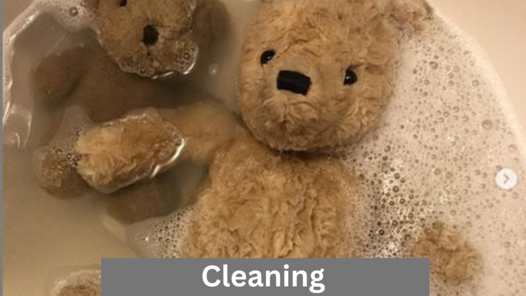 Soft toy cleaning
