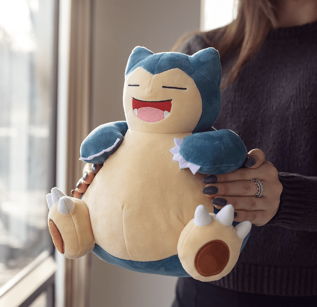 Pokemon Snorlax Plush 12 Inch, Cozy Cuddle Companion for Kids - Image 2