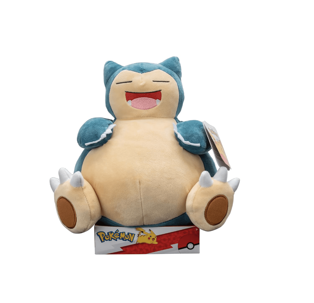 Pokemon Snorlax Plush 12 Inch, Cozy Cuddle Companion for Kids - Image 6